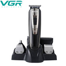 VGR-cortadora de pelo profesional para hombre, cortadora eléctrica de barba, cortadora Facial, máquina de corte de pelo, Kit de aseo corporal 2024 - compra barato