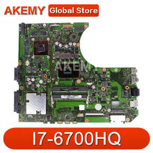 90NX00S0-R00020 Mainboard para Asus N552VX N552VW N552V Mainboard Laptop Motherboard W / I7-6700HQ SR2FQ GTX950M-4GB 2024 - compre barato