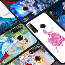 TPU Silicone Cover Disney Cinderella Princess For Huawei P40 P30 P20 Pro P10 P9 P8 Lite E Plus 2019 2017 Phone Case 2024 - купить недорого