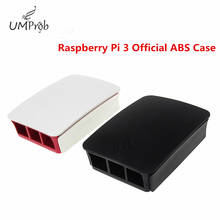 Raspberry Pi 3/3 B + официальная ABS коробка профессиональная Палетка только для Raspberry Pi 3 Model B пластиковый защитный чехол 2024 - купить недорого