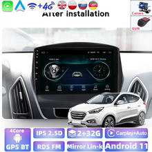 2din Android System Ouad Core Car Radio Stereo For Hyundai IX35 2009-2015 GPS Navi Audio Video Player Wifi BT OBD2 DAB+ Carplay 2024 - buy cheap