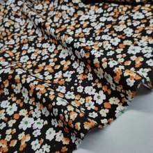 Stretchy Fabric Print Chiffon Floral Skirt Shirt Craft Dress Drape material 2024 - buy cheap