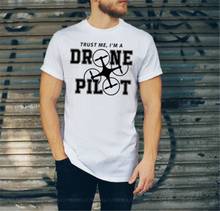 Летняя футболка унисекс, летняя крутая Повседневная футболка в стиле Харадзюку для дрона пилота DJI Phantom 3 4 Mavic Karma KSW UK Free 2024 - купить недорого