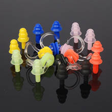 Waterproof Silicone Swimming Ear Plugs Nose Clip Set Box Packed Earplug For Surfing Diving and Learning Swimming 2024 - buy cheap