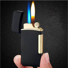 Convert Flame Turbo Jet Lighter Butane gas Torch Windproof  Metal Lighters Cigarette Accessories Gas Petrol Lighter 2024 - buy cheap
