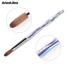 1pc 8# Kolinsky Sable Acrylic Nail Art Brush Symphony UV Gel Carving Pen Brush for Liquid Powder Mixing Nail Extension Gel Pen 2024 - buy cheap