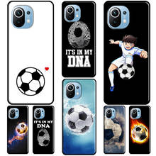 Capa de bola de futebol para celulares xiaomi, capa para poco x3 pro m3 f2 f3 pro mi 11 ultra 9t 10t pro mi note 10 lite 2024 - compre barato