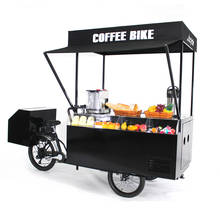 Mini tienda de comida rápida para perros calientes, nuevo diseño, venta en la calle, barbacoa, bicicleta con máquinas, envío gratis por mar 2024 - compra barato