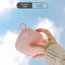 Portable Mini Hand Warmer Winter USB Rechargeable Hands Warming Heater Adjustable Uniform Heating 5V 10W 2024 - buy cheap