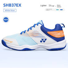 Yonex originais tênis de badminton sapatos, tênis esportivos, almofada respirável para homens e mulheres, shb37ex 2024 - compre barato