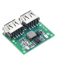 Módulo de alimentación reductor de DC-DC de 9V, 12V, 24V a 5V, salida USB Dual, placa de voltaje Buck 3A, regulador de carga de coche 6-26V 2024 - compra barato