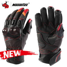 Masontex Motorcycle Gloves Discoloration Waterproof Moto Motocross Off-Road Gloves Motorbike Full Finger Touch Screen Gloves 2024 - buy cheap