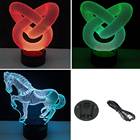 Touch LED Night Light Dock Holder 3D 10LED - compare prices Touch LED Night Light Dock Holder 3D 10LED - compare prices
