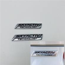 Para Mazda 2 3 5 6 CX-3 CX3 CX-5 CX5 CX-7 CX7 MX-5 Tecnologia Skyactiv Porta do Elevador Tronco Emblema Emblema Símbolo Sinal 2024 - compre barato