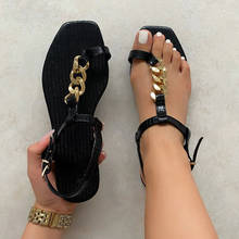 Женские сандалии, лето 2021, повседневная обувь на плоской подошве с пряжкой, женские пляжные сандалии, Женская удобная обувь, размера плюс, 43 2024 - купить недорого