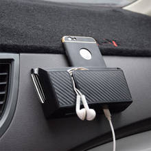 Car Phone Holder Multifunctional Car Storage Organizer Sticky Car Phone Holder For iPhone Xiaomi Huawei Sumsung Car Accessories 2024 - buy cheap