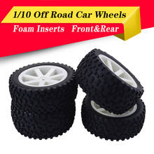 Front Rear Tires Wheels Set 12mm Hex Hubs Foam Inserts For Redcat HPI HSP Traxxas ZD Racing RC 1/10 Off Road Buggy Car 2024 - buy cheap