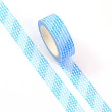 NEW 10pcs/Lot Decorative Cute Blue Leaves Washi Tapes DIY Scrapbooking Planner Adhesive Masking Tape Kawaii Stationery 2024 - buy cheap