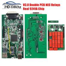 TCS PRO V3.0 NEC relays GEZ V2017 R3 with keygen Code reader TCS PRO double PCB with real 9241A chip obd2 Diagnostic Tool 2024 - buy cheap