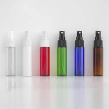 Botella vacía de plástico para maquillaje, envase de plástico para Perfume, cosmético, PET, transparente, azul, verde y blanco, 50x30ml 2024 - compra barato