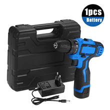 18V Cordless Drill Driver 6A Li-ion Battery 25+1 Torque Setting Compact Drill Fast Charger 2-Variable Speed 3/8in Keyless Chuck 2024 - buy cheap