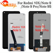 Оригинальный ЖК-дисплей для Xiaomi Redmi Note 9 Pro 10X, сенсорный дигитайзер для Xiaomi Note 9s Note 9, ЖК-экран с рамкой 2024 - купить недорого