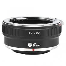 Кольцо адаптера объектива Fikaz для Pentax PK объектива, подходит для Fujifilm FX Mount Camera для Fuji 2024 - купить недорого