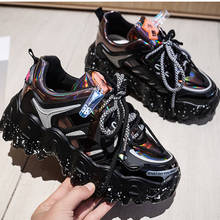 2020 designers chunky tênis ins moda feminina plataforma sapatos casuais marca mulher esportes tênis formadores mulher velho pai sapatos 2024 - compre barato