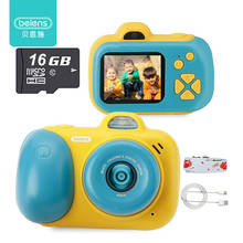 Beiens Kids Camera Toys 24MP Selfie Digital Photo Camera Children Educational Toy 12 Languages 16G Supported Birthday Gifts 2024 - buy cheap