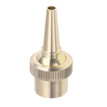 Brass Straight Garden Fountain Water Nozzle Sprinkler Spray Head, The axis of 2024 - buy cheap
