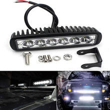 18W Spotlight Led Light Work Bar Lamp Driving Fog Lamps Offroad SUV 4WD Car Boat Truck Light Off-road Vehicle Excavator Lighting 2024 - buy cheap