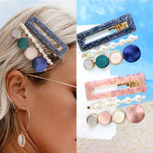 Hot New 3PCS / Set of Hair Clips Women's Fashion Sweet Girl Simple Korean Hairpin Alloy Handmade Hair Band Hair Accessories 2024 - buy cheap