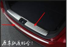 Protective Pad On The Rear Trunk Trim Lid Threshold rear door sill car styling For Hyundai ix35 2015 2024 - buy cheap