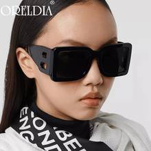 2021 Brand Square Sunglasses Woman Retro Oversized Black Style Shades For Women Big Frame Fashion Sun Glasses UV400 Eyewear 2024 - buy cheap