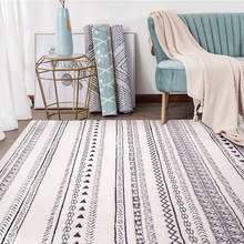 Nordic Morocan Rug Black White Thick Carpet Living Room Tapis 200X300 Bedroom Rug Fluffy Bedside Warm Carpet Table Tatami Mat 2024 - buy cheap
