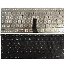 Новая клавиатура с испанской раскладкой для Macbook Air, 13 дюймов, клавиатура для ноутбука A1466, A1369, MD231, MD232, MC503, MC504, 2011-15 лет 2024 - купить недорого