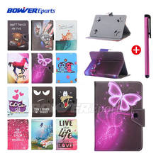 Universal Cover for Teclast P80 4G/X80 Plus Power Pro 8 inch Tablet PU Leather Cartoon Case cover 2024 - buy cheap