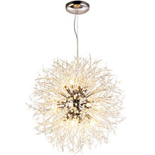 Candelabro de bolas de cristal moderno, iluminación led moderna para comedor, sala de estar, salón 2024 - compra barato