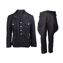 Tomwang2012. Conjunto de pantalones de túnica de lana negra oficial M32, uniforme militar de la 2. ª Guerra Mundial, colección de recreaciones de guerra 2024 - compra barato