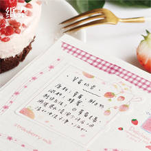 Kawaii Strawberry Season Rabbit Birds Animal Self-Adhesive N Times Memo Pad Sticky Notes Planner To Do List School Office Supply 2024 - buy cheap