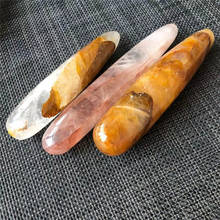 Natural Crystal frie quartz hot massage wand crystals healing stones for gifts 2024 - buy cheap