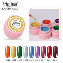 Arte Clavo 5ML Painting Gel Nail Polish 72 Colors Gel Varnish Set For Manicure Top Base Coat Hybird Design of Nail Art Lacquer 2024 - buy cheap