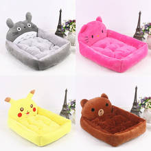 Winter Warm Puppy Cat Bed Sofa Washable Cartoon Pet Beds for Small Dogs Cats Yorkies Katten Kennels Pets Products Accessories 2024 - buy cheap