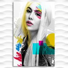 Picture Canvas Printed Painting Ava Max Wall Art Poster for Living Room Decor No Frame 2024 - buy cheap