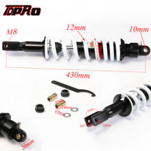 TDPRO 430MM 17'' Rear Shock Absorber Motorcycle Damper Shocker Suspension For Harley Scooter 150cc 200cc 250cc Dirt Pit Bike ATV 2024 - buy cheap