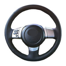 Capa de volante para toyota fj cruiser, capa de fibra de carbono e camurça para costura manual, para modelos 2006 a 2009, 2010, 2011, 2012 e 2013 2024 - compre barato