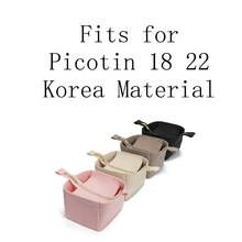 Korea Material Organizer Travel Inner Purse Portable Cosmetic Inside Bags Insert Bag Organizer for Picotin 18 22 Makeup Handbag 2024 - buy cheap