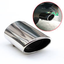 Stainless Steel Tail Exhaust Fit For Land Cruiser Prado 2010-2017 Accessories Muffler Rear End Pipe Tailpipe Cover Decoration 2024 - buy cheap