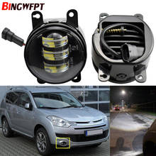 1 par frente do carro led farol de luz de nevoeiro para citroen c-crosser (ep _) fechado veículo fora de estrada 2007 2008 2009 2010 2011 2012 2013 2024 - compre barato