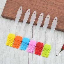 Brocha de silicona para hornear pasteles, utensilios de cocina con mango Multicolor, 17x3CM, 1 unidad 2024 - compra barato